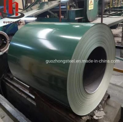 Hot Dipped Dx51d SPCC PPGI PPGL PVDF PE G40 G60 G90 Color Coating Galvanized Steel Coil Z100 Az100 for Roofing Sheet