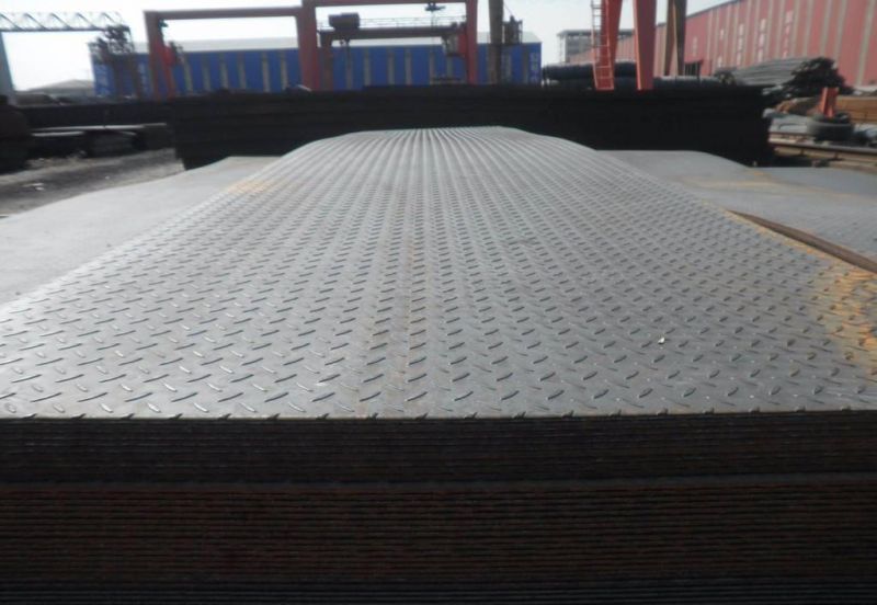 Hot Rolled Chequered Steel Coil/Sheet /Tear Droped Patterns Plate