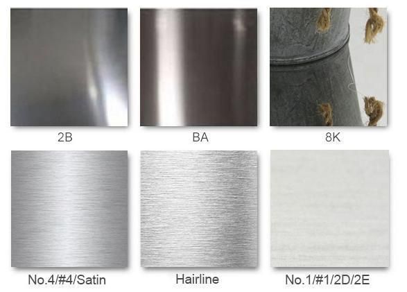 316 Stainless Steel Sheet Ba Surface