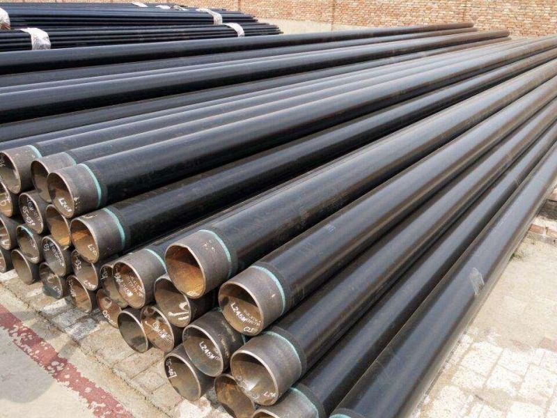 3PE Steel Pipe in API 5L Psl1 Gr. B X42 X56, Anti Corrosion Line Pipe in Dia 12" 20" 30" 38"