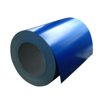 Blue Color Prepainted Galvanized PPGI Coil Roofing Sheet Material