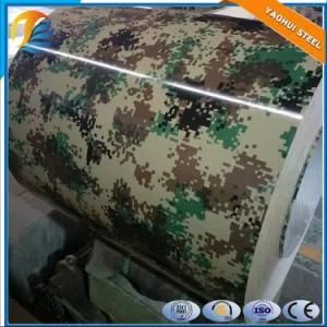 Camouflage Printed Prepainted Steel Coil with Different Pattern