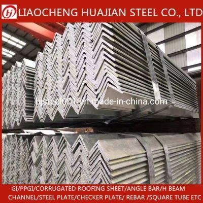 Factory Direct Sale Steel Structure Material Steel Angle Bar