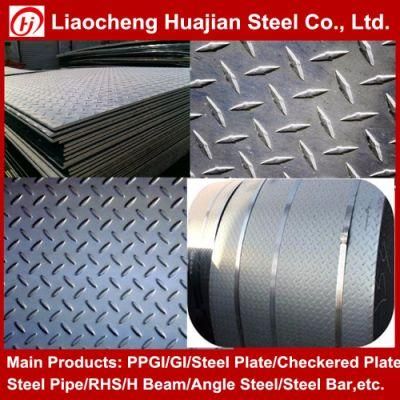 Q235 A36 Mild Steel Checker Iron Chequer Plate for Platform