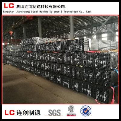 Common Carbon Black Hollow Section Tube/Pipe for Structure Building