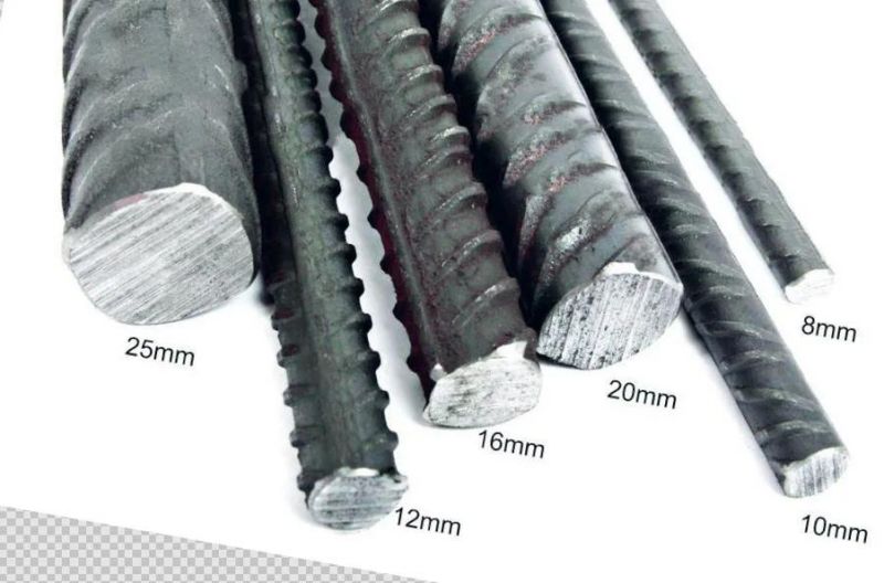 HRB400 Hrb 335 Steel Rebar, Deformed Steel Bar for Construction