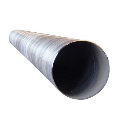 Black Coated API 5L Spiral Welded Steel Pipe