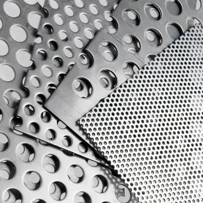 Architecture Punched Aluminum /Stainless /Carbon /Copper Panel Galvanized Perforated Steel Plate Metal Sheet