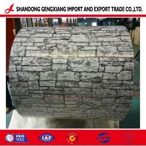 Color Coated Antique Brick Pattern PPGI PPGL Steel Coil