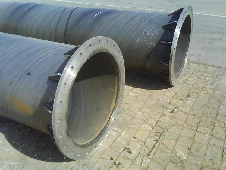 ASTM252 800mm Cylindrical Steel Spiral Pipe Pile