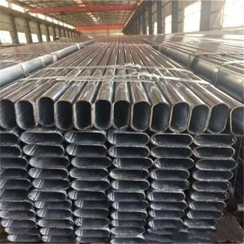 Galvanized Oval Tube for Greenhouse Frame, Pre-Galvanzied Pipe, Gi Pipe