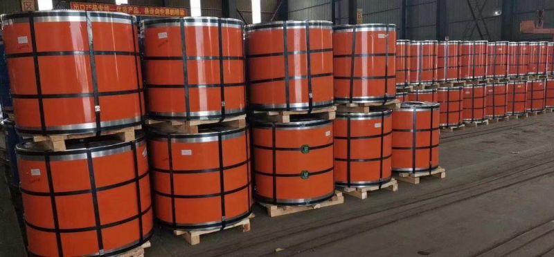 PPGI-Color Coated Steel Coil with 3D Wooden Pattern