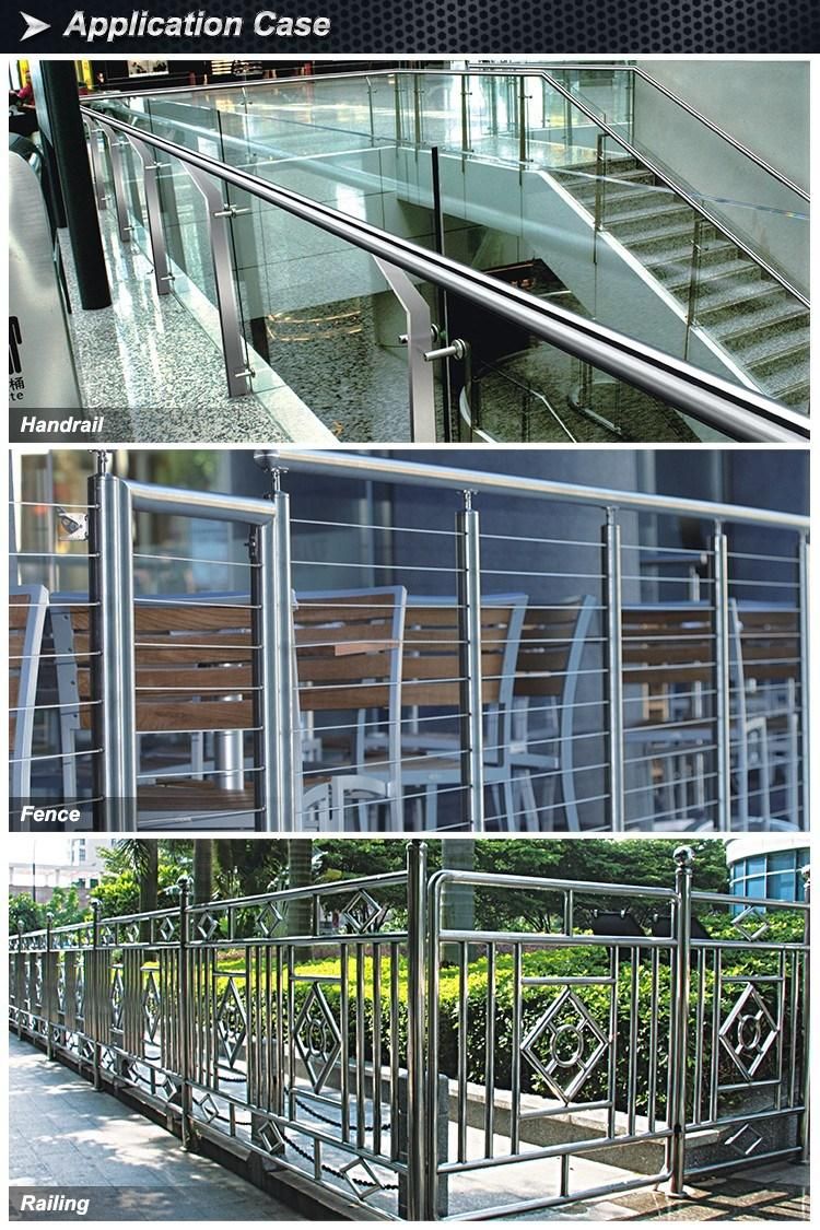 Wholesale 19mm 25mm 32mm 114mm 201 202 304 316 321 Stainless Steel Pipe for Furniture Stainless Tube Stainless Steel Pipe