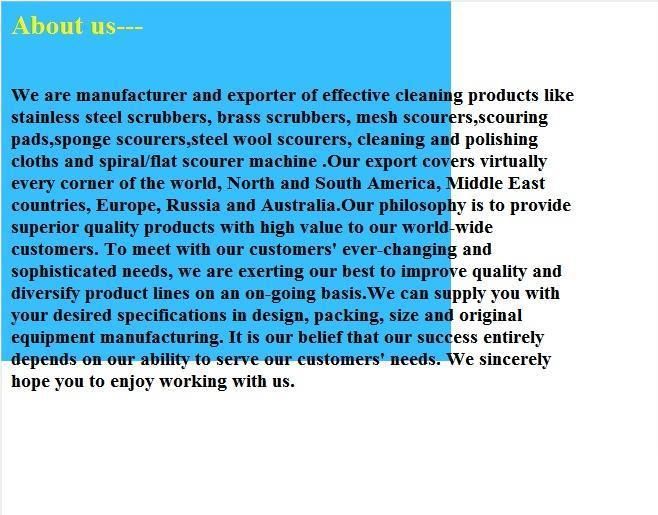 Flat&Round Cleaning Balls Wire / Stainless Steel Scouring Wire Supplied From Stock