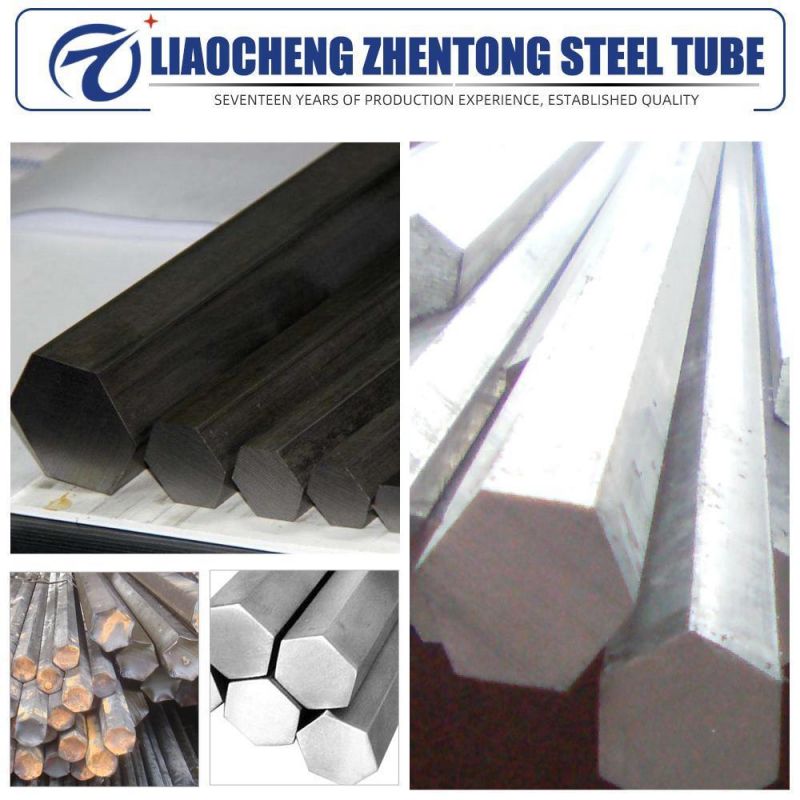 416 Stainless Steel Hexagonal 8mm Polished Hollow Rod 6mm Bar