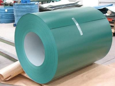 PPGI PPGL Galva Prepainted Coils Color Coated Steel Coil Ral9002/9006 for Buildings Warhouses Steel Roofs