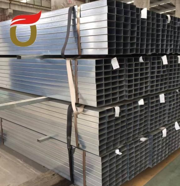 Galvanized Steel Pipe / Square Tube /Rectagular Hollow Section with Gradejis Ss400 Ss490 Professional