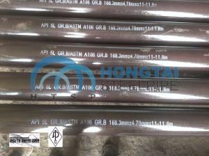 API License Hot Rolling API 5L Gr. B Seamless Steel Pipe