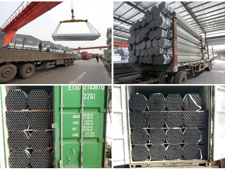 Round Hot Dipped Galvanized Steel Pipe