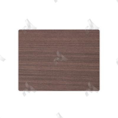Hot Selling Cold Rolled AISI 316 A240 A480 A554 A276 No. 1 2b Ba No. 4 8K Brown Mirrior Hairline Hl Stainless Steel Sheet