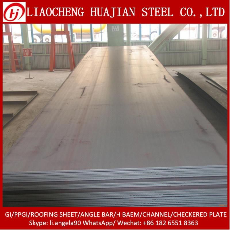 Q345b High Strength Black Carbon Steel Plate for Building Material