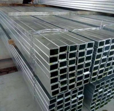Hot Rolled Carbon Mill Steel Sizes Hollow Ms Box Tube Gi Section Q235B