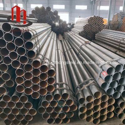 ASTM A53 Ms ERW Welded Carbon Steel Round Pipe