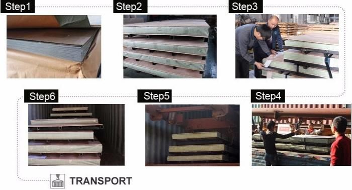 Sand Blast Black PVD Coating Stainless Steel Sheet with Protection Film