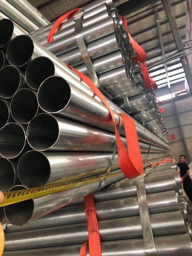 2" Pre-Galvanized Steel Round Pipe for Greenhouse