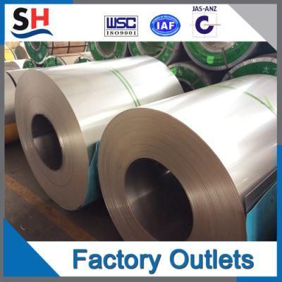 AISI SS304 316 321 430 904L Cold Rolled Hot Rolled Stainless Steel Coil Strip with China Manufacturer
