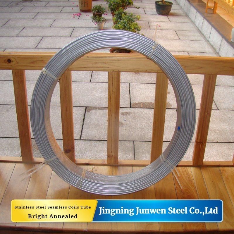 Brilliant Annealed Stainless Steel Seamless Coils Tube
