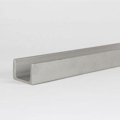 Stainless Steel 316 316L Channel Bar Factory Direct Sale ASTM Metal Building Steel U Channel Steel Price