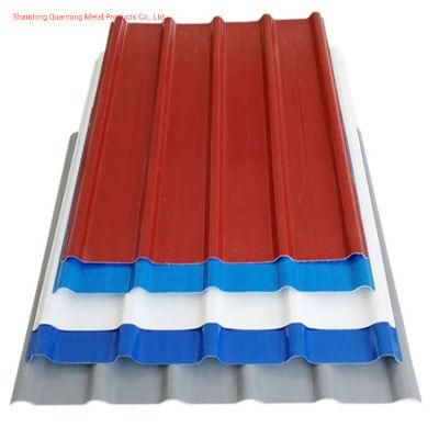 Building Material Gi/PPGI/PPGL/Prepainted /Zinc Coated Color Prefab&Corrugated Steel Roofing Sheet