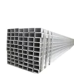 China Supply 1.0425 Low Carbon Black Steel Galvanized Square Tube/Rectangular Hollow Tubular Steel Pipe