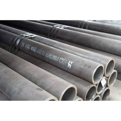 China Factory Black Painting Seamless Carbon Steel Pipe for/Tube Building Material