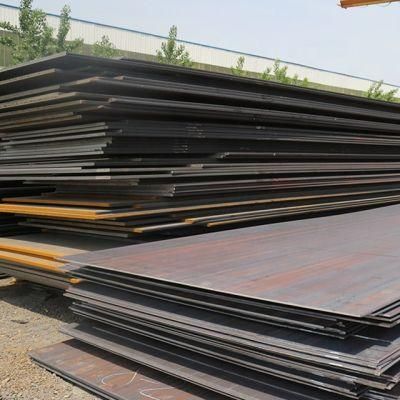 Ah36 Steel Plate Iron Black Sheet Metal 6mm Hot Rolled Mild Carbon Steel Plate for Ship Building