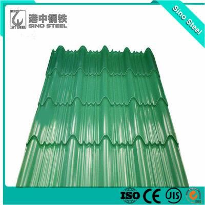 Ral Color Corrugated Steel Plate PPGI Steel Roofing Sheet Factory Price