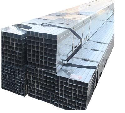 Thick Wall Galvanized Gi Rectangular Tubing