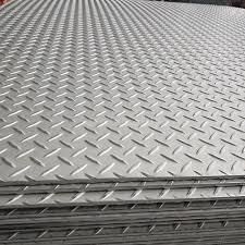 Ms Checkered Rectangular Plate A36/S275jr/Ss400