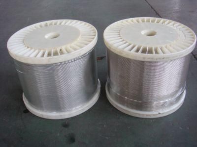 316 1X7 Preformed Stainless Steel Aircraft Cable. Wire Rope with a Very High Breaking Load.