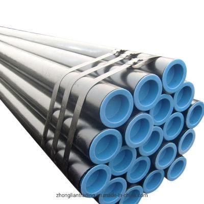 High Quality ERW Seamless Mild Black Round Steel Pipe