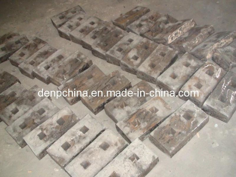 High Manganese Steel Casting Impact Crusher Plate