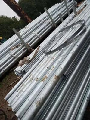 DIN St42.21 Galvanized Seamless Round Steel Pipe ASTM A106 B Galvanized Round Steel Pipe