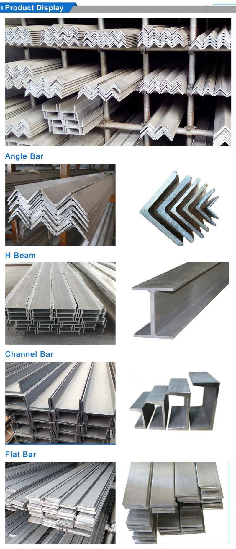 Factory Wholesale Price Galvanized Angle Bar