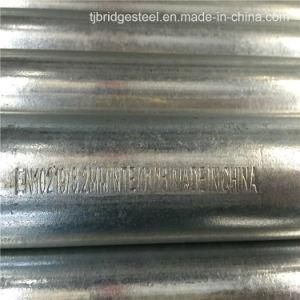 Manufacturer in China BS En10219 Round Hollow Section Galvanized Steel Pipe Used in Building