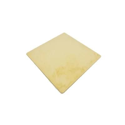 Taiyuda2 Group Gold Diamond Color Coating 2b Ba Vibration Decoration 4X8 Inox Austenitic Stainless Steel Sheet