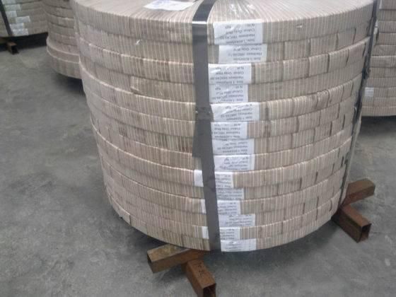 1.6mm X 45mm Shutter Spring Steel Strips 65mn Hardened + Tempered Rounding Edge for Iran