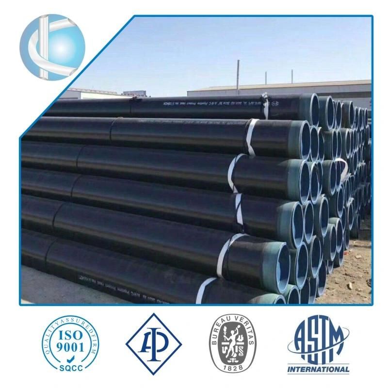 3PE Seamless Steel Pipe with API 5L Gr B X42 X46 X52 X56 X60 X65 X70 Psl-1/Psl-2.
