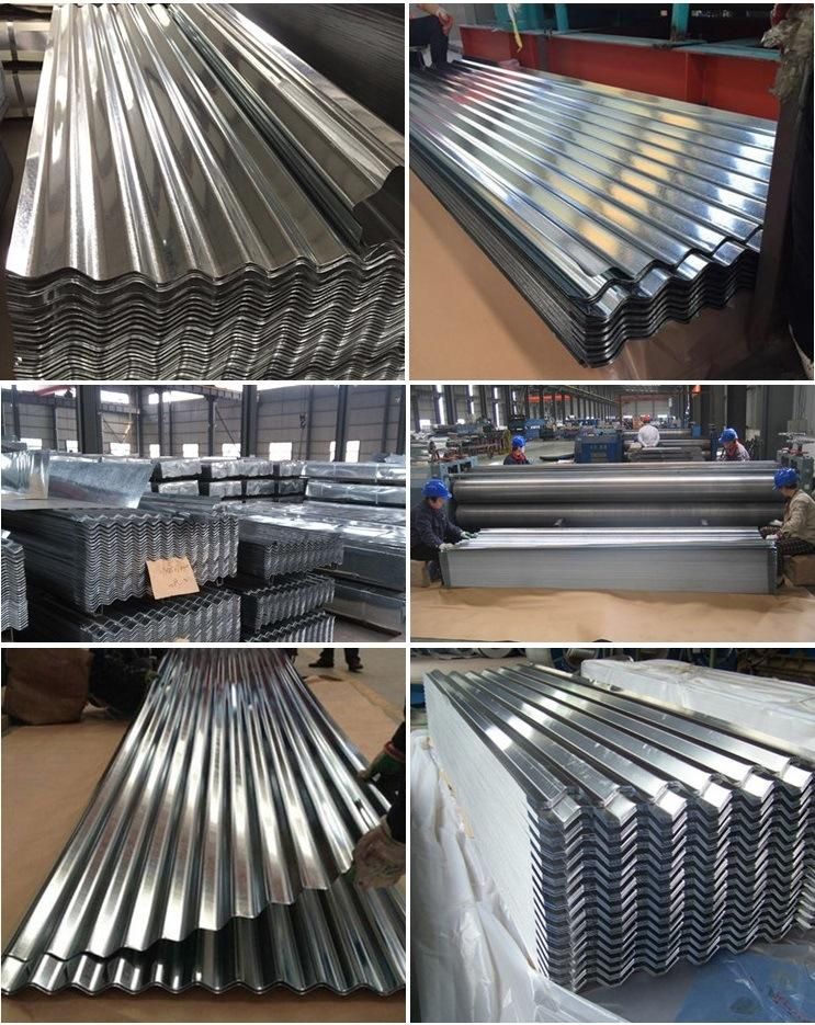 600mm Width PPGI/Galvanized Corrgated Steel Roofing Sheet with Color Price