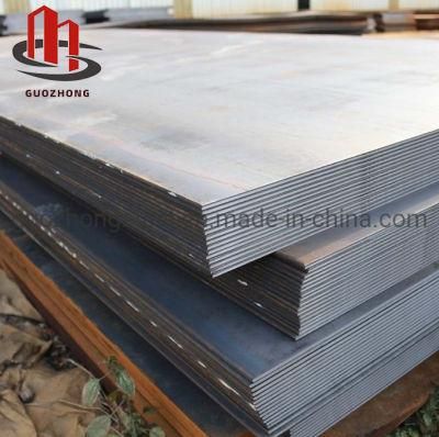 High Quantity Guozhong Hot Rolled Q345b ASTM A529m A572m A588m Carbon Steel Plate